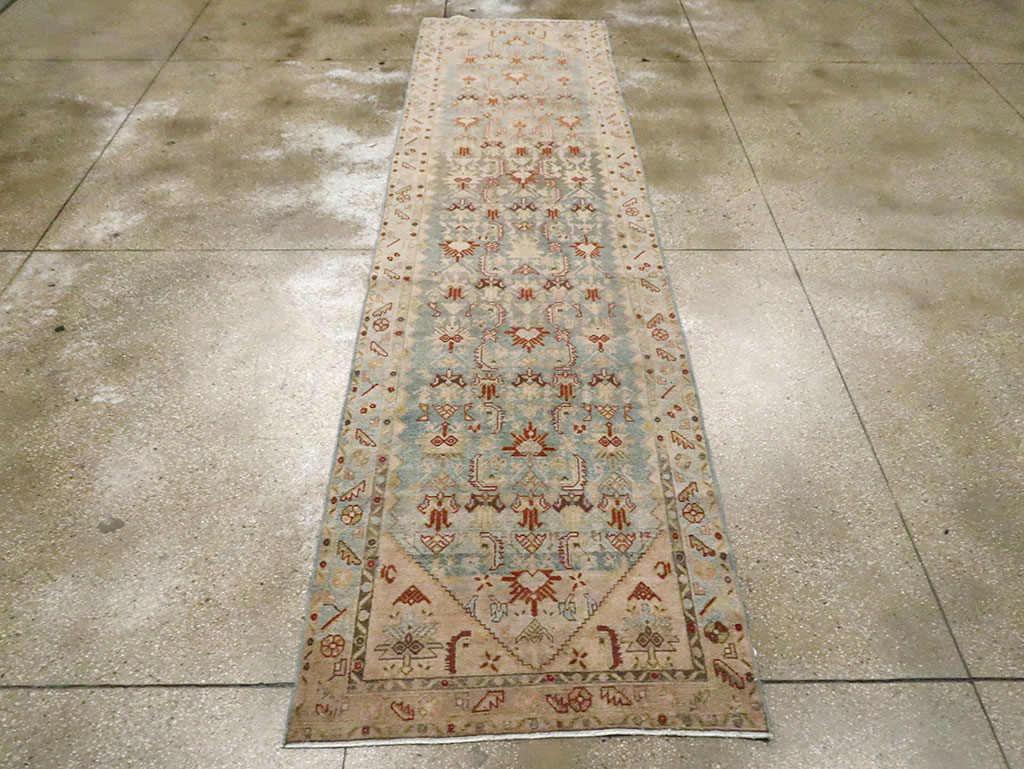 Vintage Persian Malayer Runner, No.29936 - Galerie Shabab
