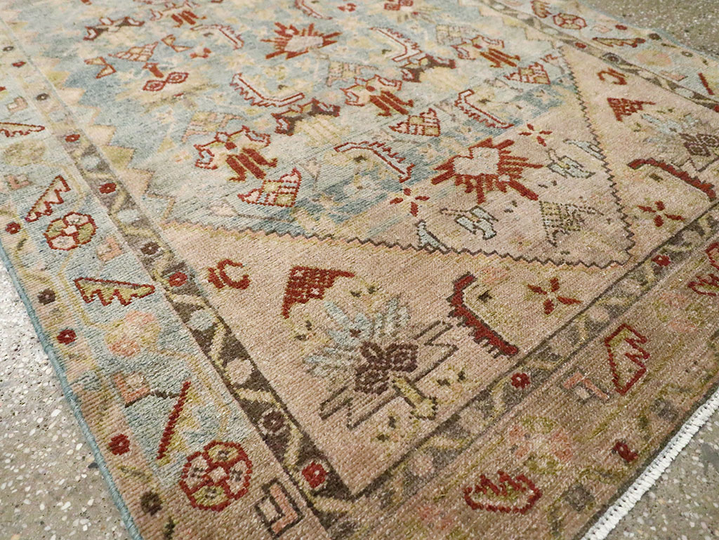 Vintage Persian Malayer Runner, No.29936 - Galerie Shabab