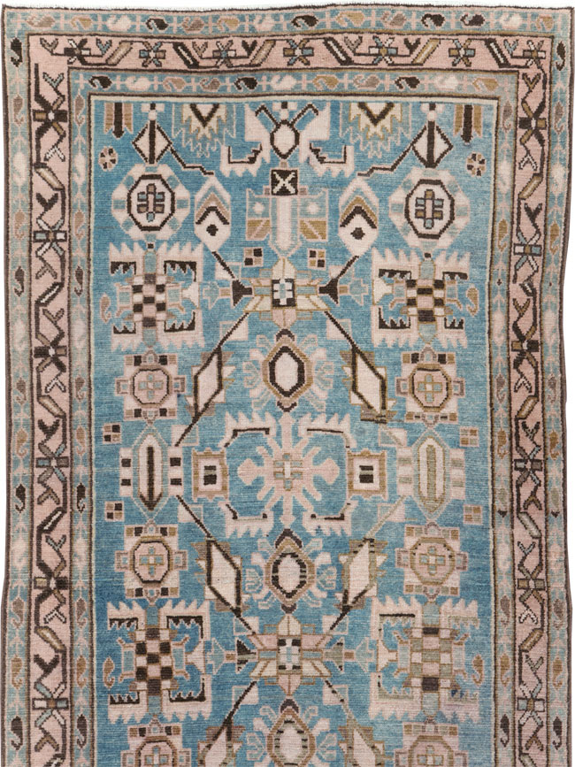 Vintage Persian Malayer Runner, No.29939 - Galerie Shabab