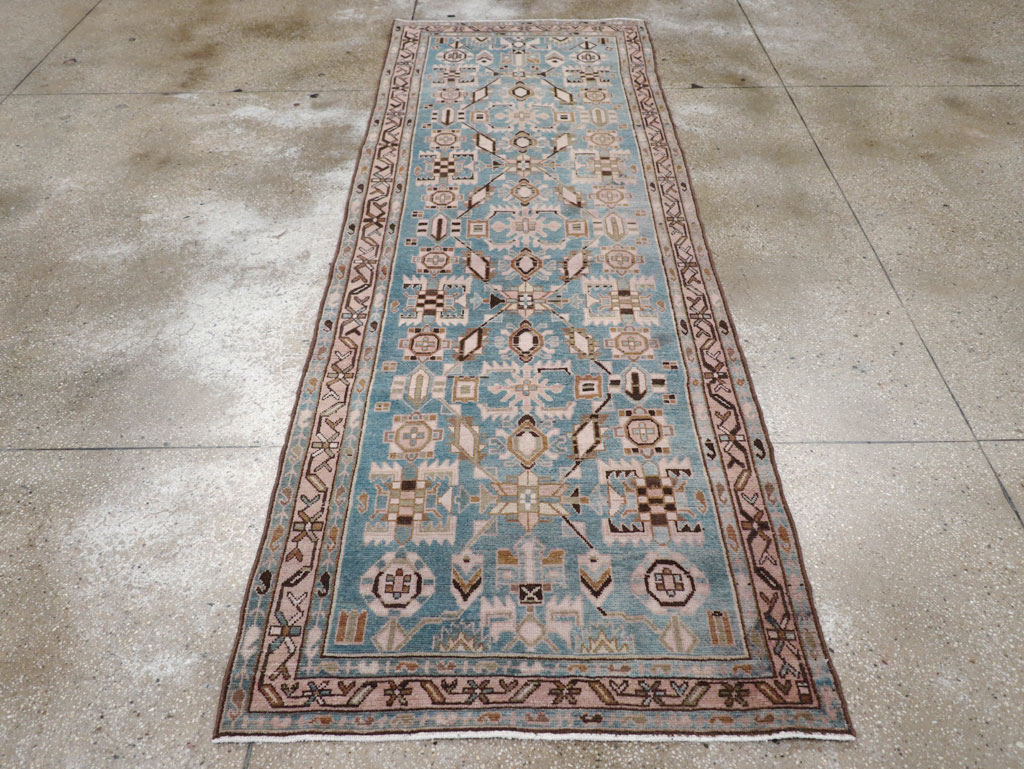 Vintage Persian Malayer Runner, No.29939 - Galerie Shabab
