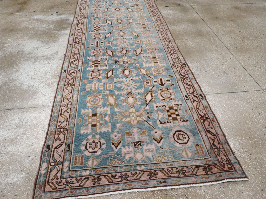 Vintage Persian Malayer Runner, No.29939 - Galerie Shabab