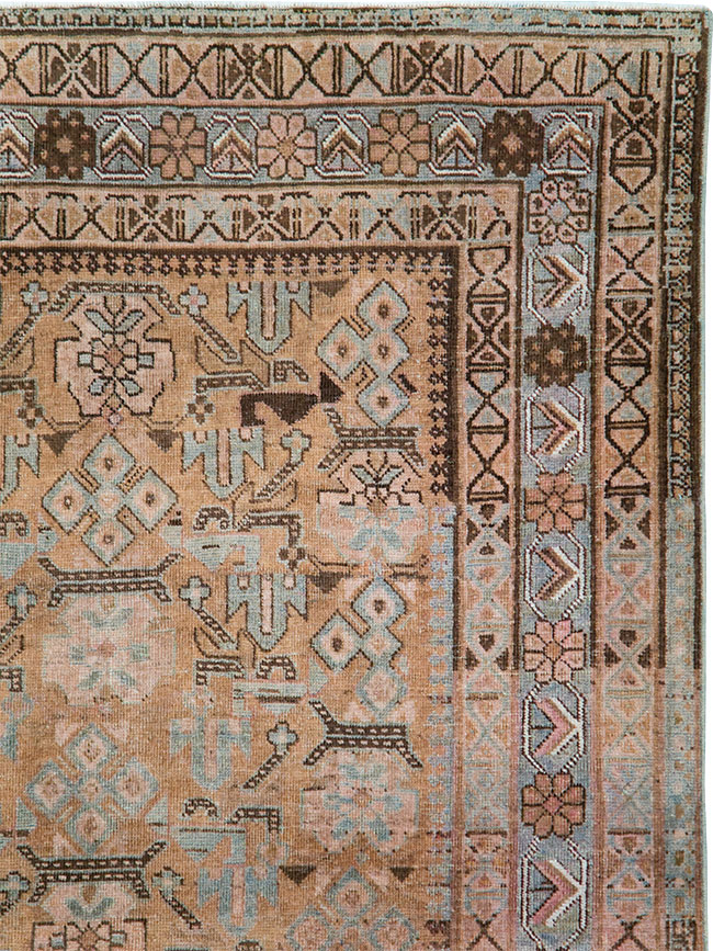 Antique Persian Afshar Accent Rug, No.29940 - Galerie Shabab