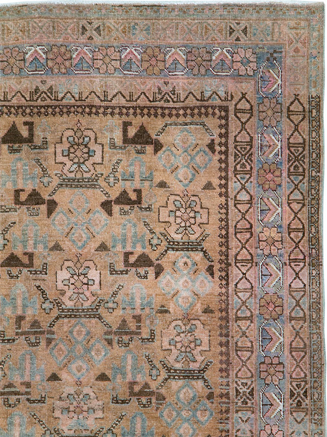 Antique Persian Afshar Accent Rug, No.29940 - Galerie Shabab