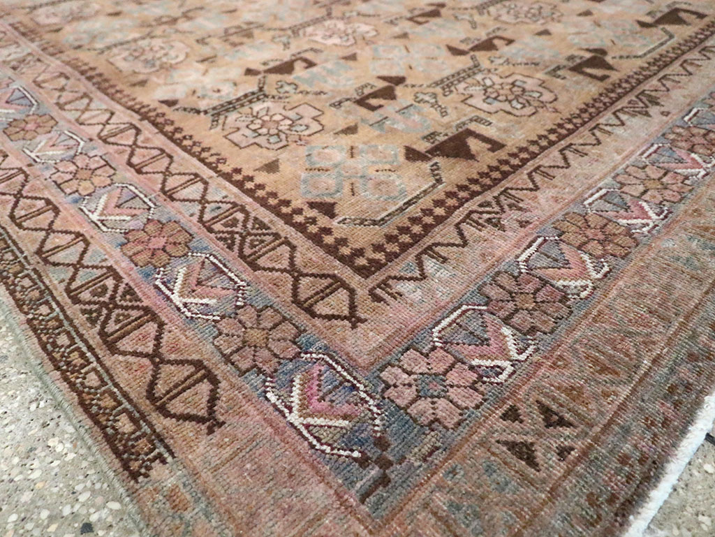Antique Persian Afshar Accent Rug, No.29940 - Galerie Shabab