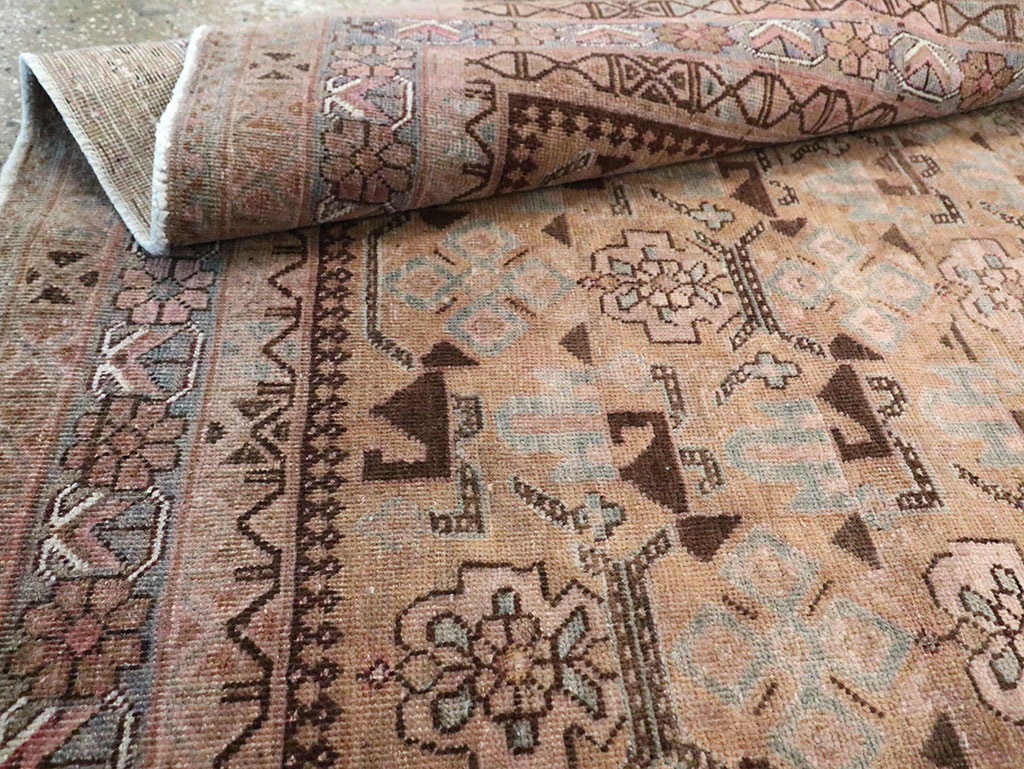 Antique Persian Afshar Accent Rug, No.29940 - Galerie Shabab