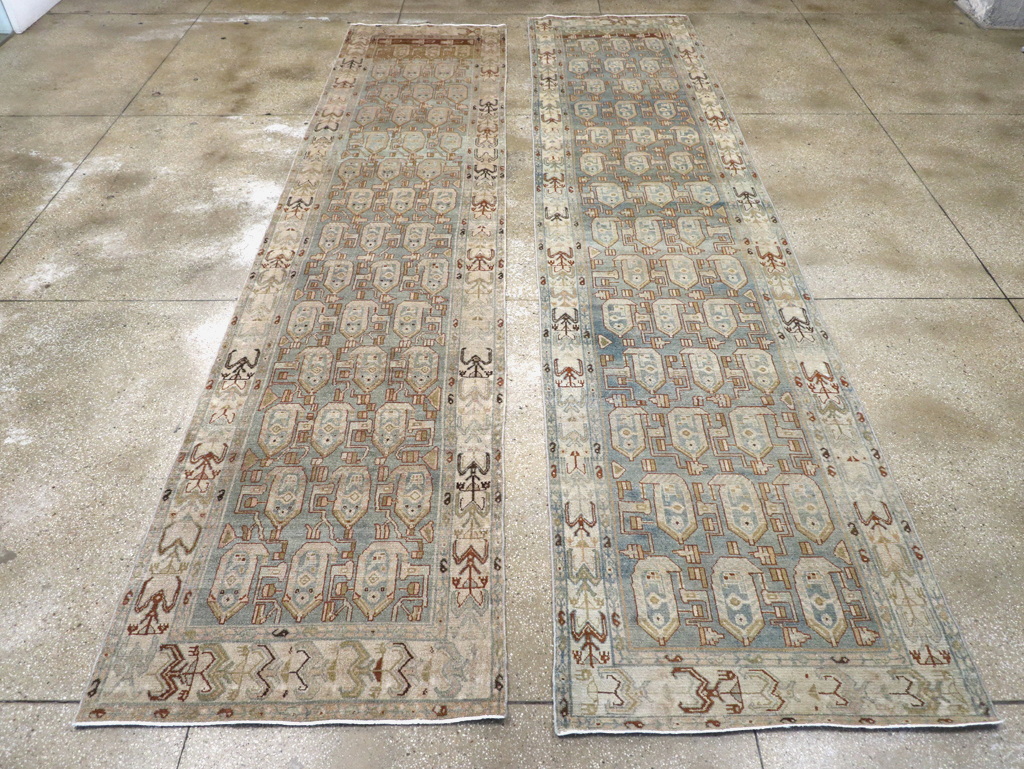Antique Persian Malayer Runner (Pair: 2 of 2), No.29941 - Galerie Shabab