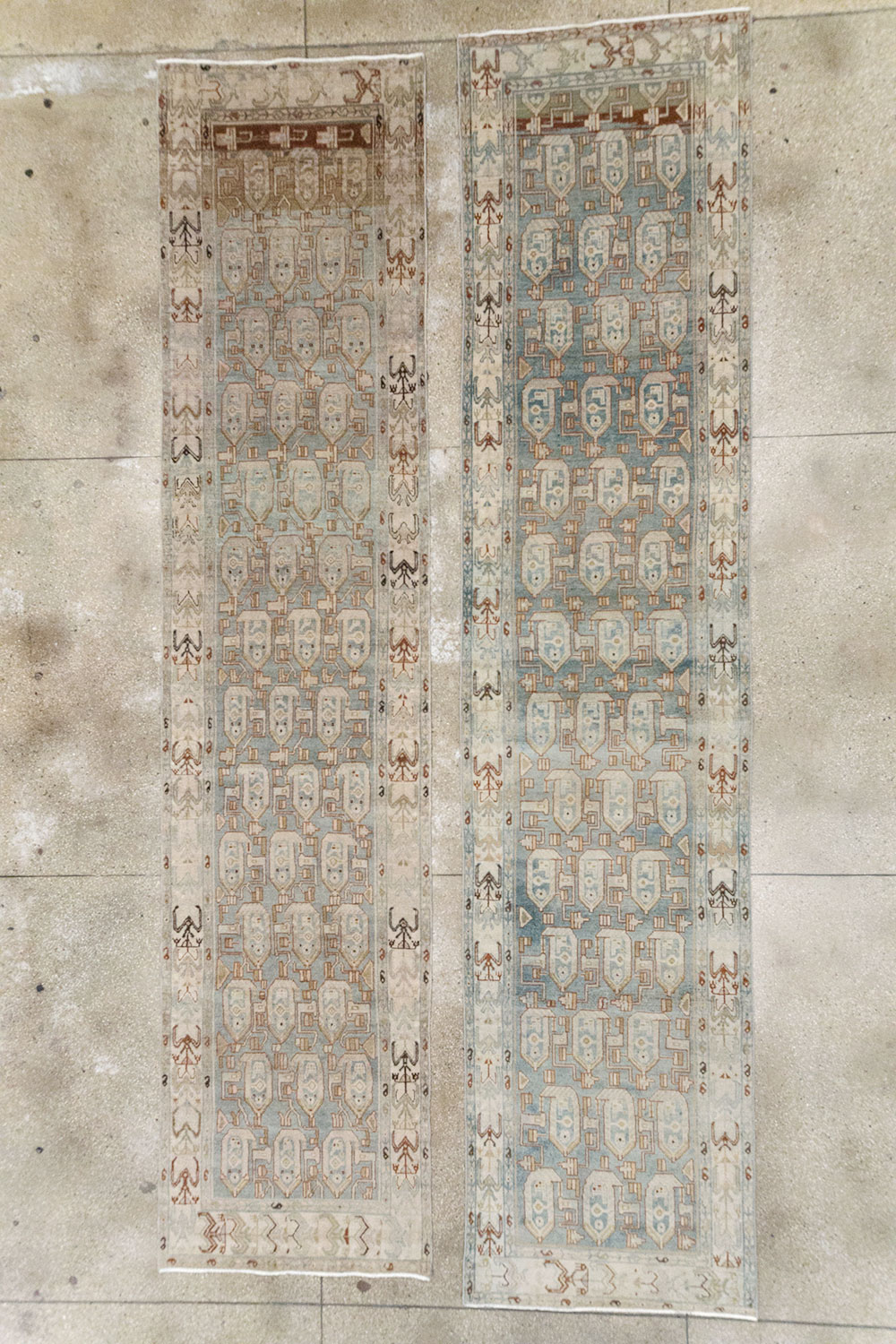Antique Persian Malayer Runner (Pair: 2 of 2), No.29941 - Galerie Shabab