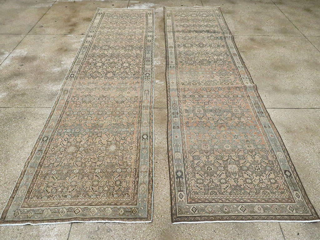Vintage Persian Malayer Runner (Pair: 2 of 2), No.29944 - Galerie Shabab