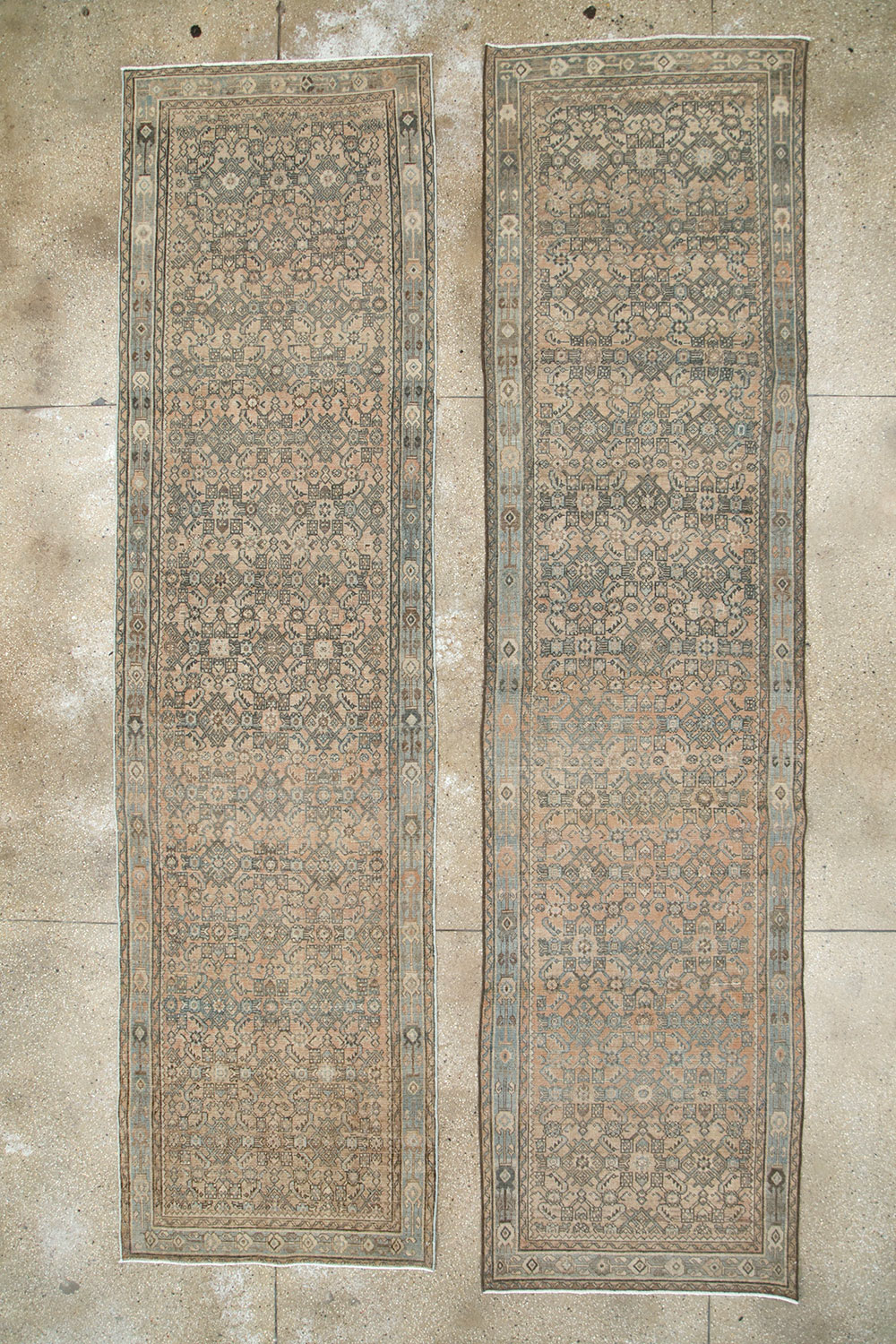 Vintage Persian Malayer Runner (Pair: 2 of 2), No.29944 - Galerie Shabab