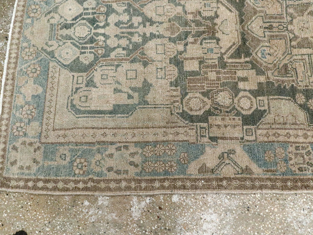 Vintage Persian Malayer Long Runner, No.29945 - Galerie Shabab