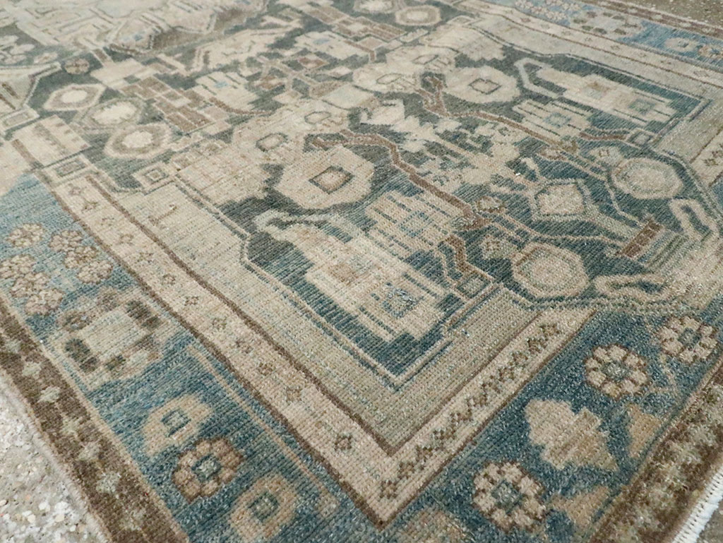 Vintage Persian Malayer Long Runner, No.29945 - Galerie Shabab