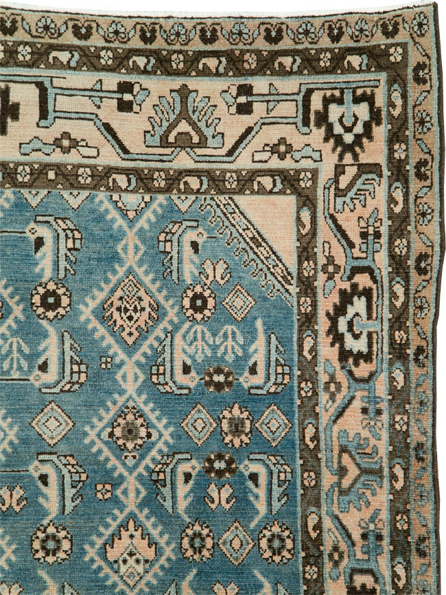 Vintage Persian Malayer Accent Rug, No.29947 - Galerie Shabab