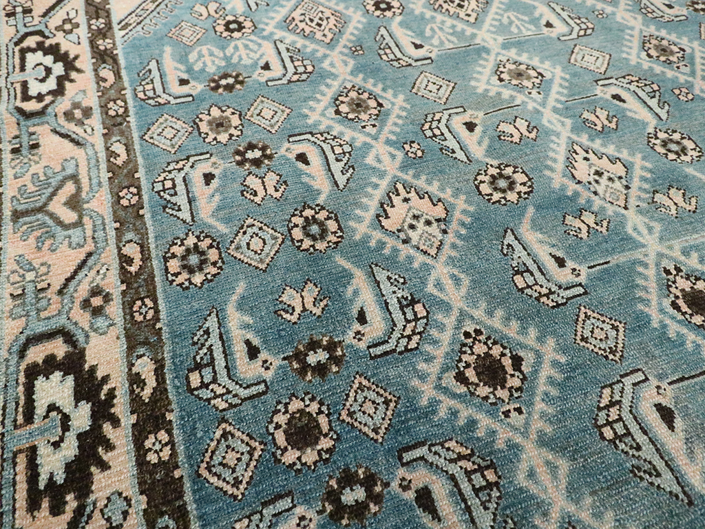 Vintage Persian Malayer Accent Rug, No.29947 - Galerie Shabab