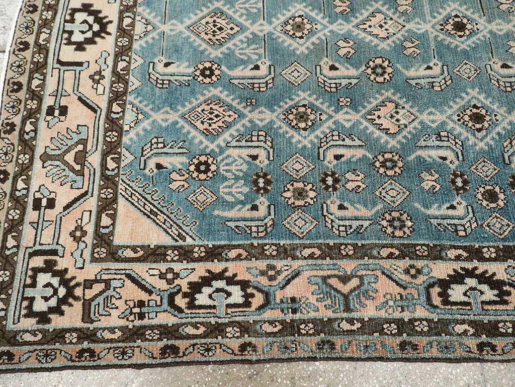 Vintage Persian Malayer Accent Rug, No.29947 - Galerie Shabab