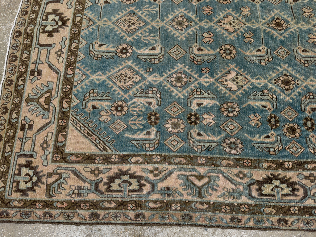 Vintage Persian Malayer Accent Rug, No.29947 - Galerie Shabab