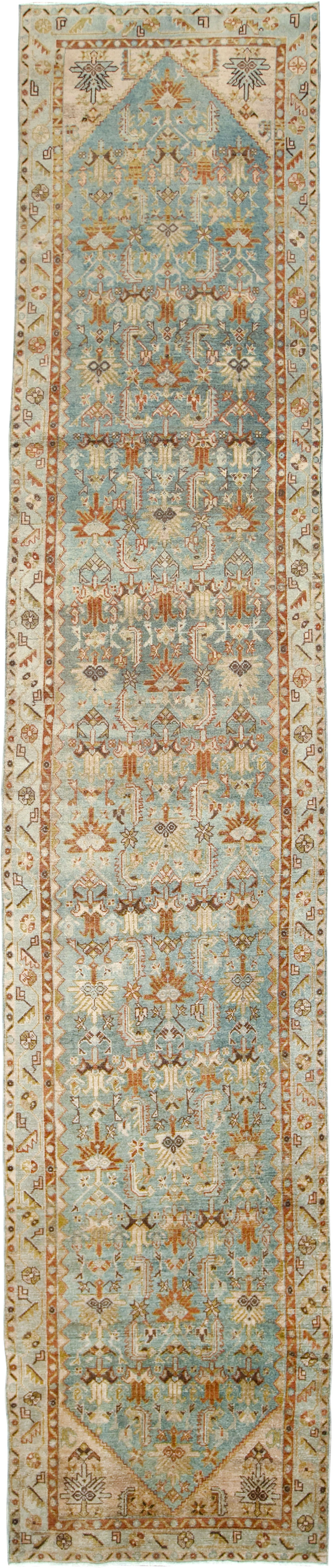 Vintage Persian Malayer Runner, No.29948 - Galerie Shabab
