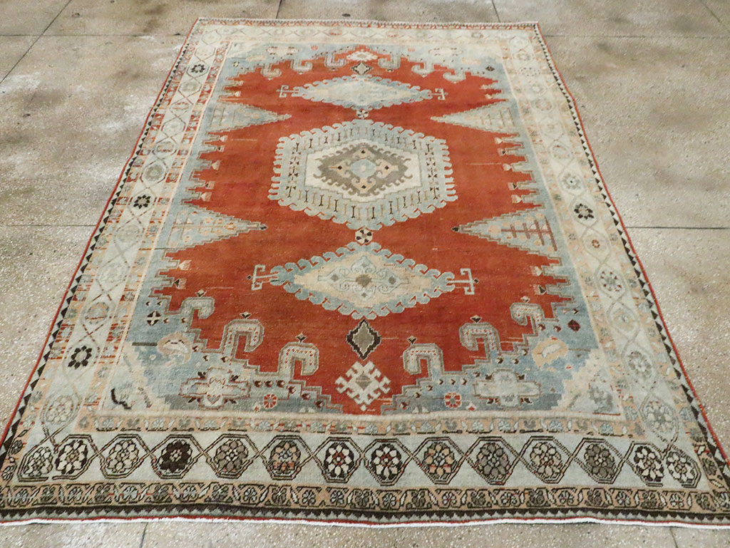Vintage Persian Veece Carpet, No.29949 - Galerie Shabab