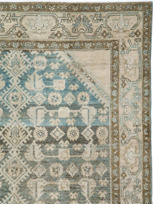 Vintage Persian Malayer Accent Rug, No.29950 - Galerie Shabab