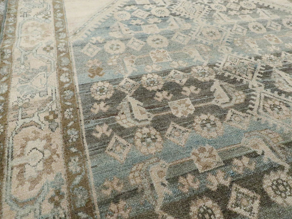Vintage Persian Malayer Accent Rug, No.29950 - Galerie Shabab