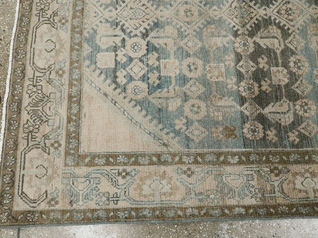 Vintage Persian Malayer Accent Rug, No.29950 - Galerie Shabab
