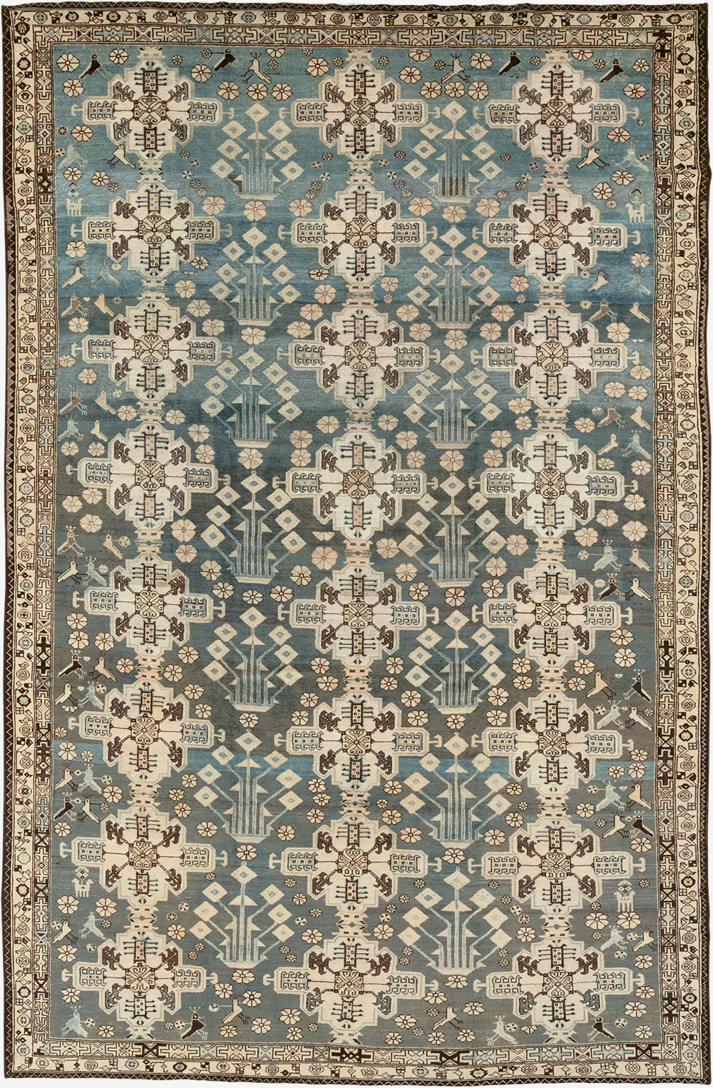 Vintage Persian Malayer Carpet, No.29952 - Galerie Shabab