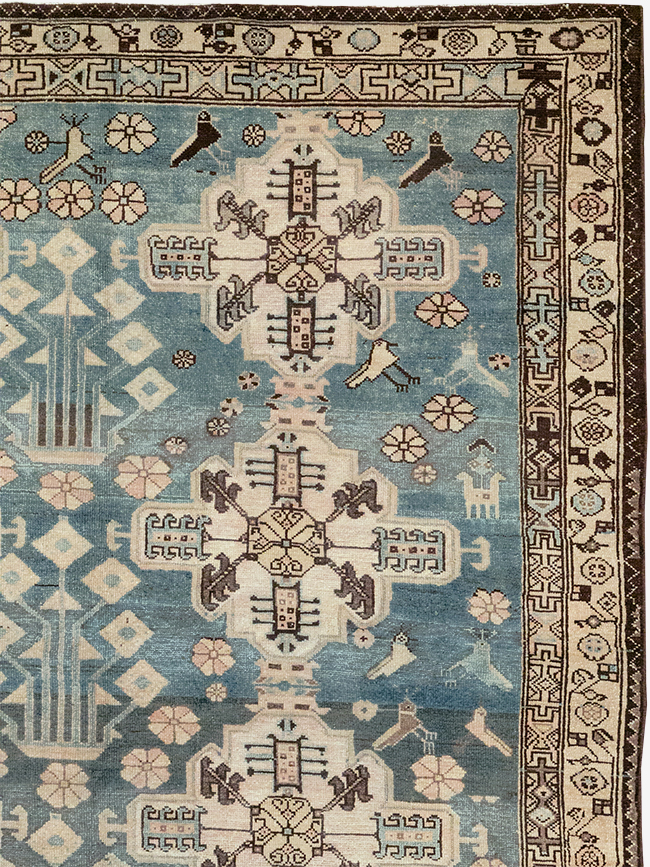 Vintage Persian Malayer Carpet, No.29952 - Galerie Shabab