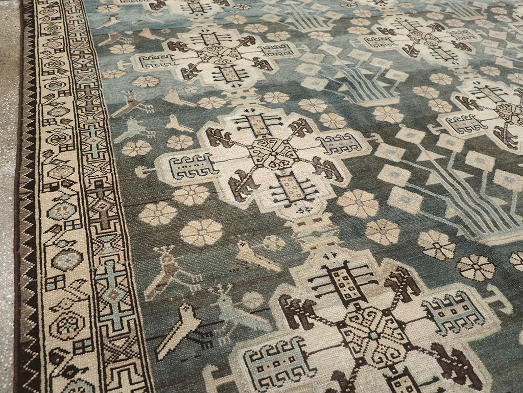 Vintage Persian Malayer Carpet, No.29952 - Galerie Shabab