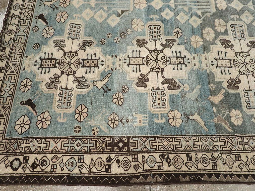 Vintage Persian Malayer Carpet, No.29952 - Galerie Shabab