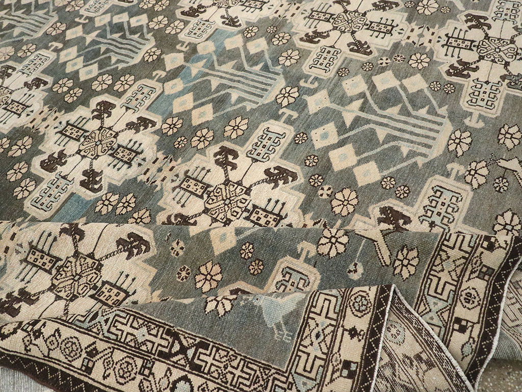 Vintage Persian Malayer Carpet, No.29952 - Galerie Shabab