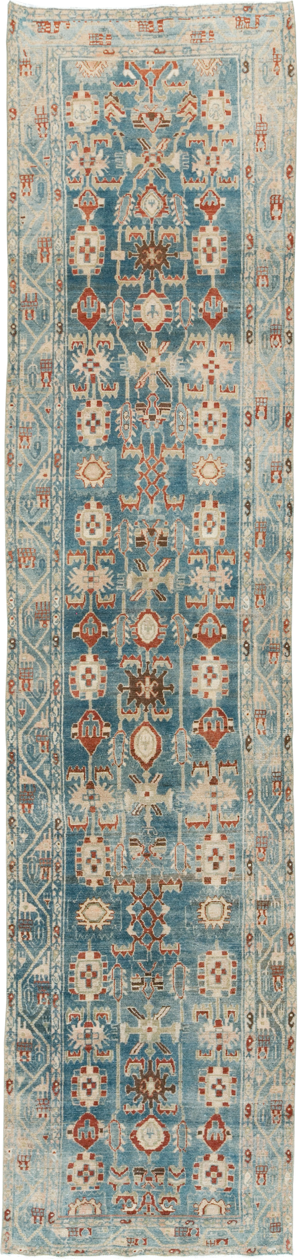 Vintage Persian Malayer Long Runner, No.29953 - Galerie Shabab