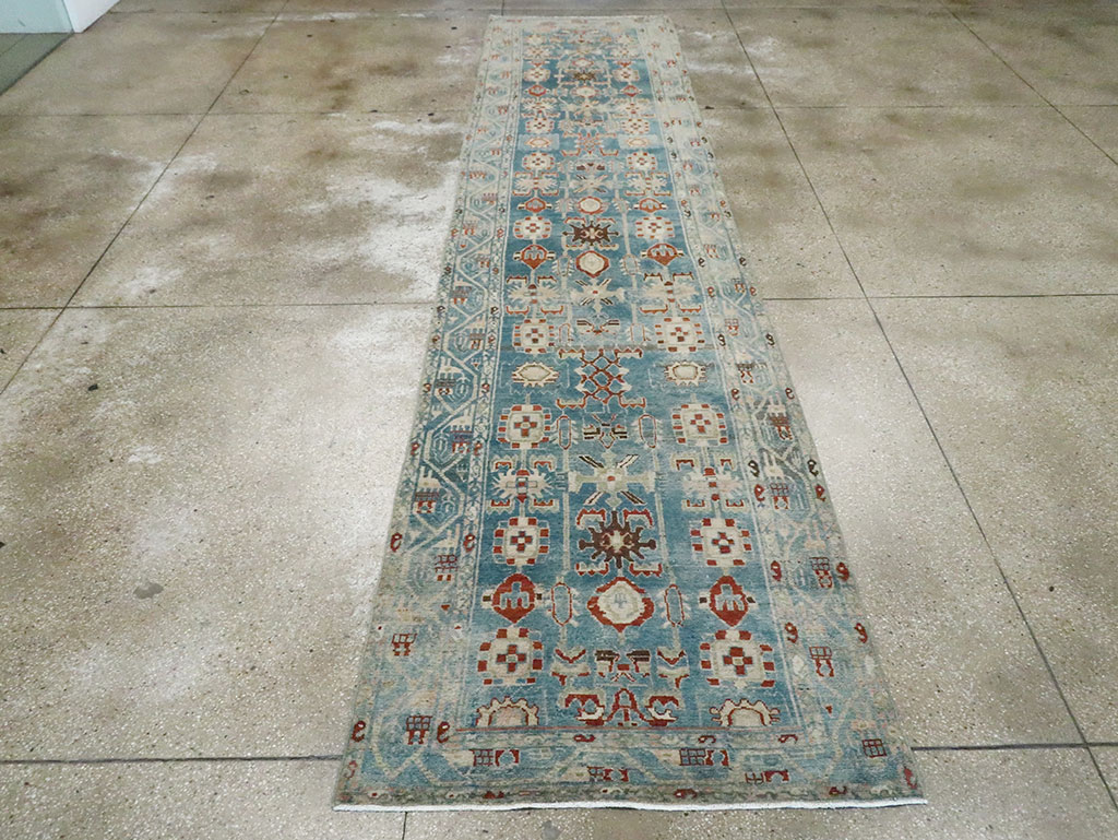 Vintage Persian Malayer Long Runner, No.29953 - Galerie Shabab