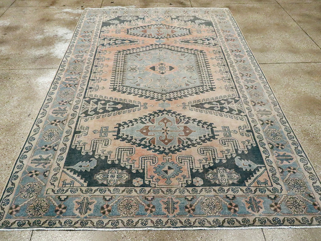 Vintage Persian Veece Carpet, No.29955 - Galerie Shabab