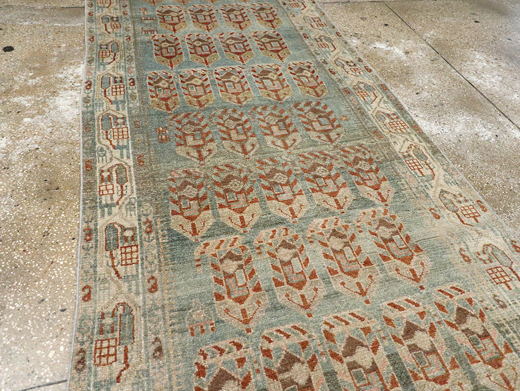 Vintage Persian Malayer Runner, No.29957 - Galerie Shabab