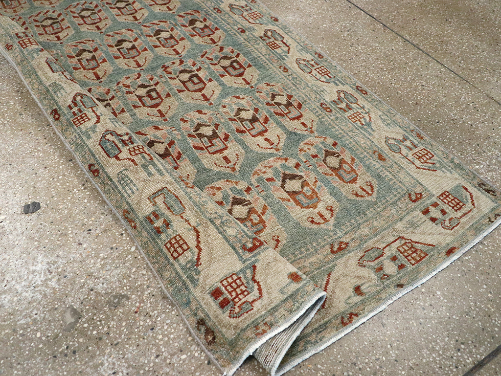 Vintage Persian Malayer Runner, No.29957 - Galerie Shabab