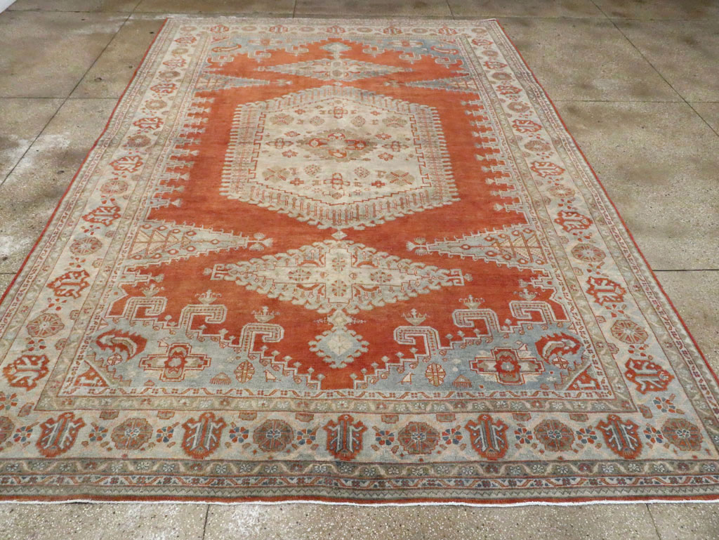 Vintage Persian Veece Room Size Carpet, No.29958 - Galerie Shabab