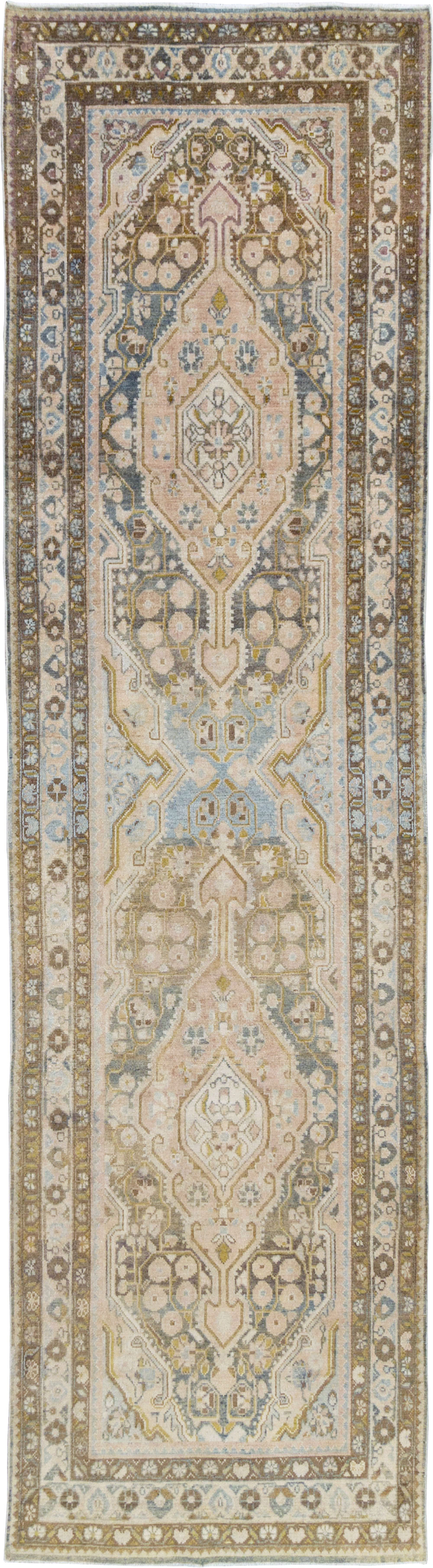 Vintage Persian Malayer Runner (Pair: 2 of 2), No.29959 - Galerie Shabab