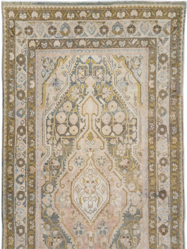Vintage Persian Malayer Runner (Pair: 2 of 2), No.29959 - Galerie Shabab