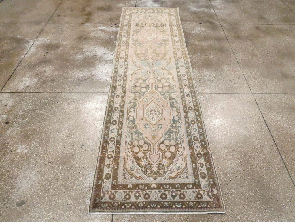 Vintage Persian Malayer Runner (Pair: 2 of 2), No.29959 - Galerie Shabab