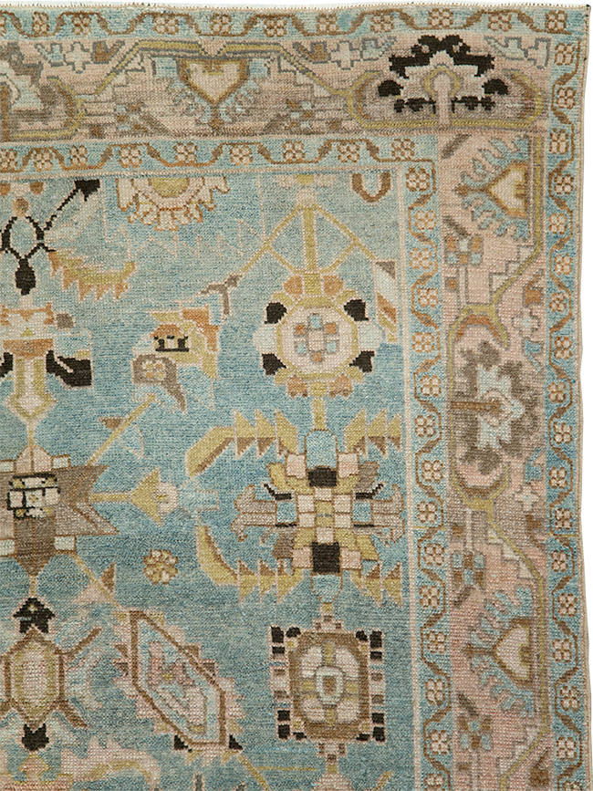 Vintage Persian Malayer Accent Rug, No.29962 - Galerie Shabab
