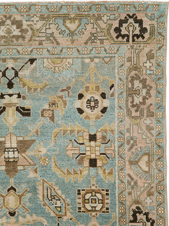 Vintage Persian Malayer Accent Rug, No.29962 - Galerie Shabab