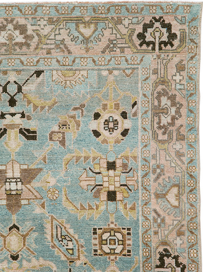 Vintage Persian Malayer Accent Rug, No.29962 - Galerie Shabab