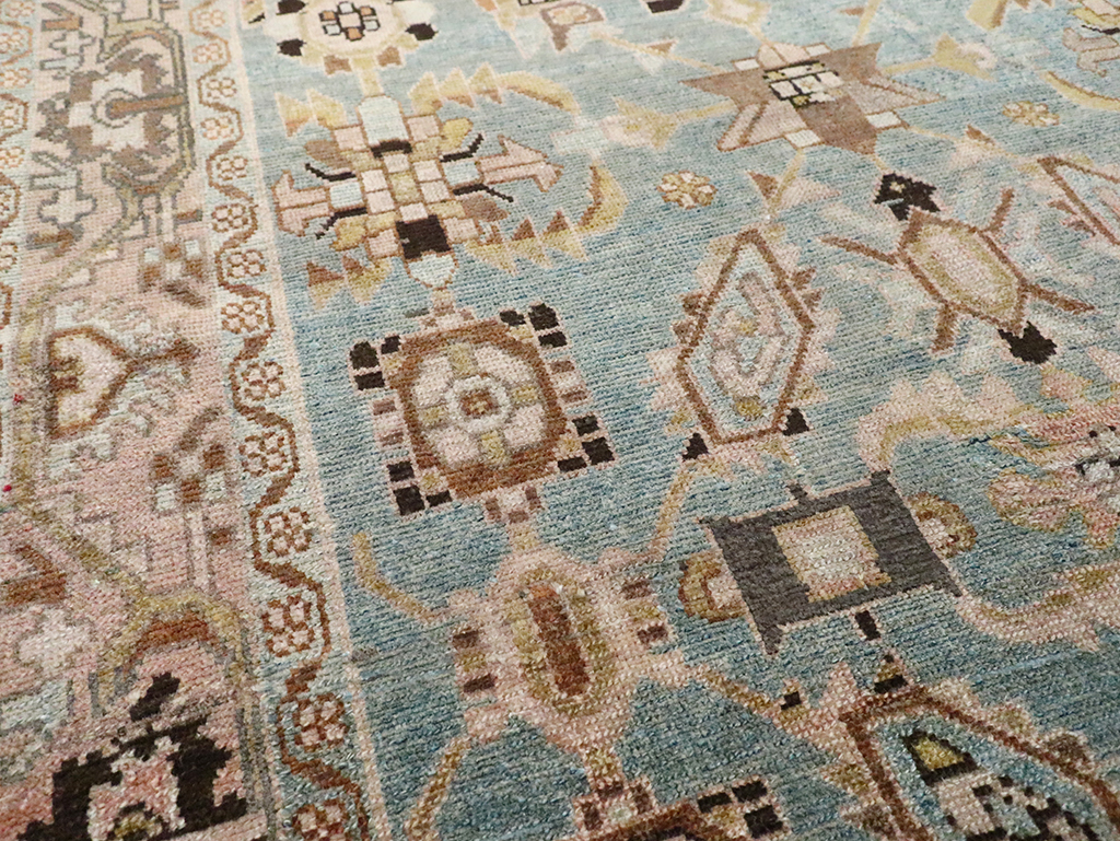 Vintage Persian Malayer Accent Rug, No.29962 - Galerie Shabab