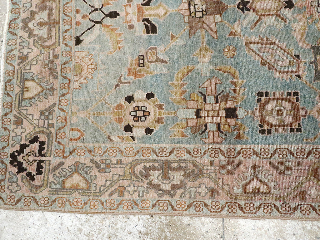 Vintage Persian Malayer Accent Rug, No.29962 - Galerie Shabab