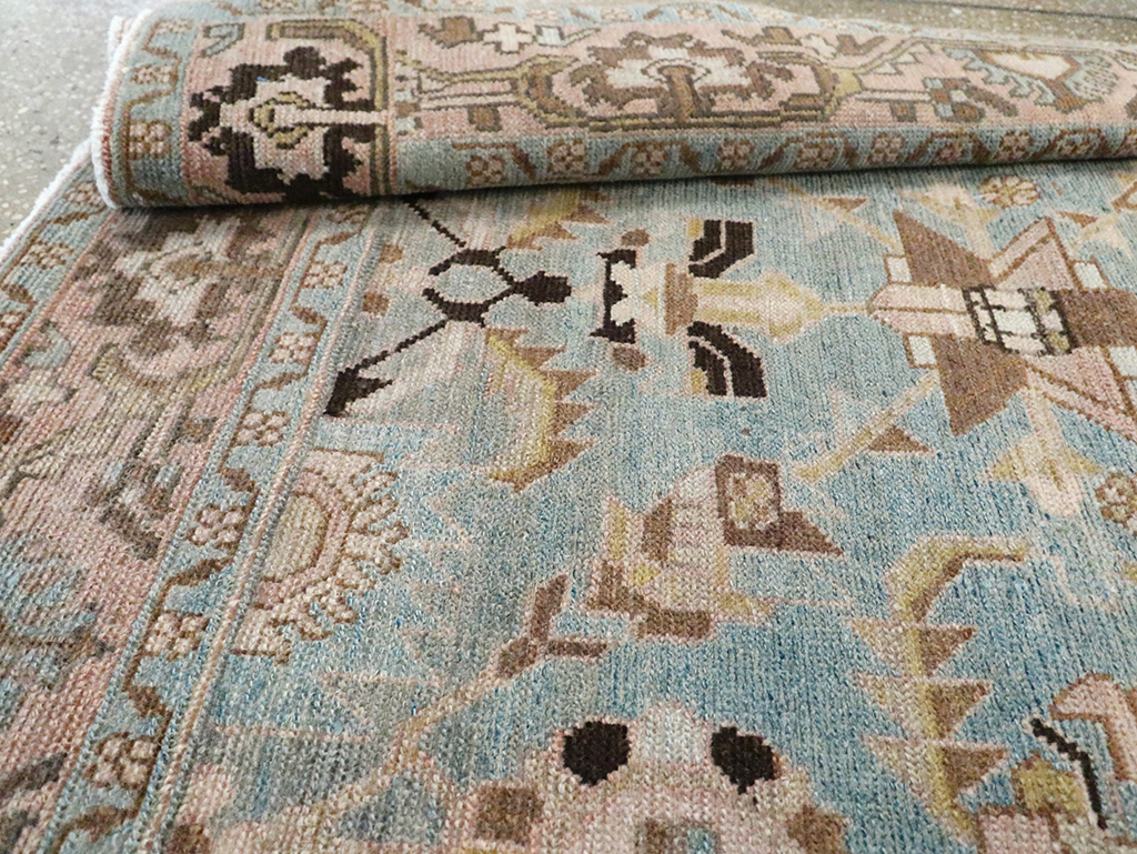 Vintage Persian Malayer Accent Rug, No.29962 - Galerie Shabab
