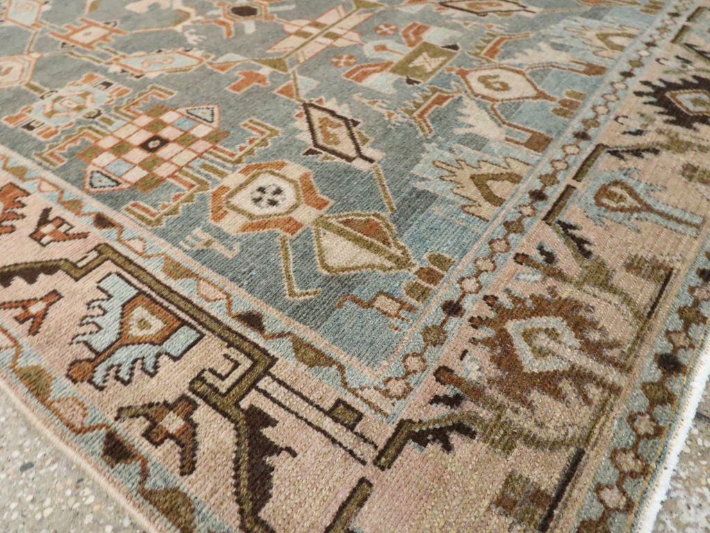 Vintage Persian Malayer Accent Rug, No.29964 - Galerie Shabab