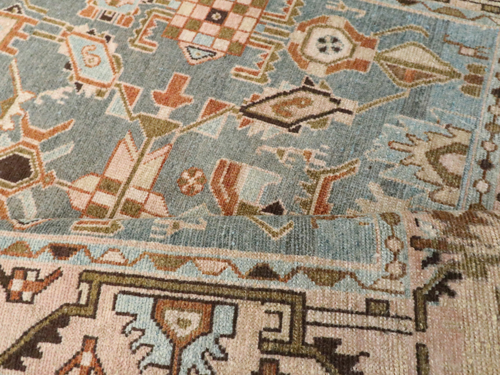 Vintage Persian Malayer Accent Rug, No.29964 - Galerie Shabab