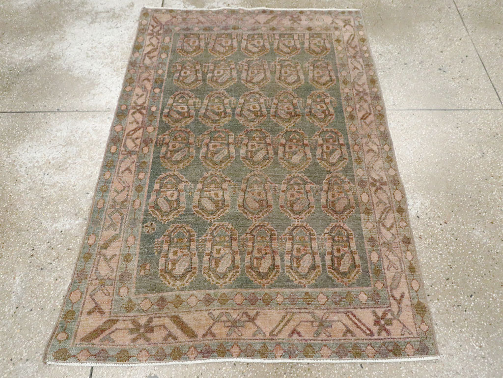 Vintage Persian Malayer Rug, No.29966 - Galerie Shabab