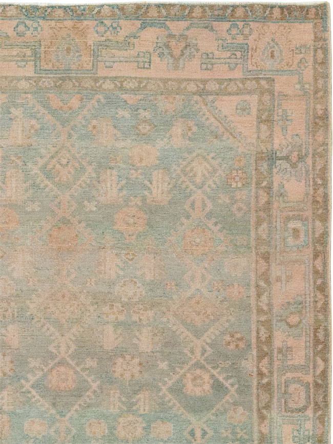 Vintage Persian Malayer Accent Rug, No.29968 - Galerie Shabab