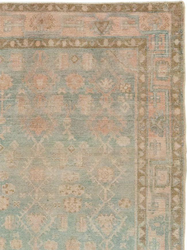 Vintage Persian Malayer Accent Rug, No.29968 - Galerie Shabab