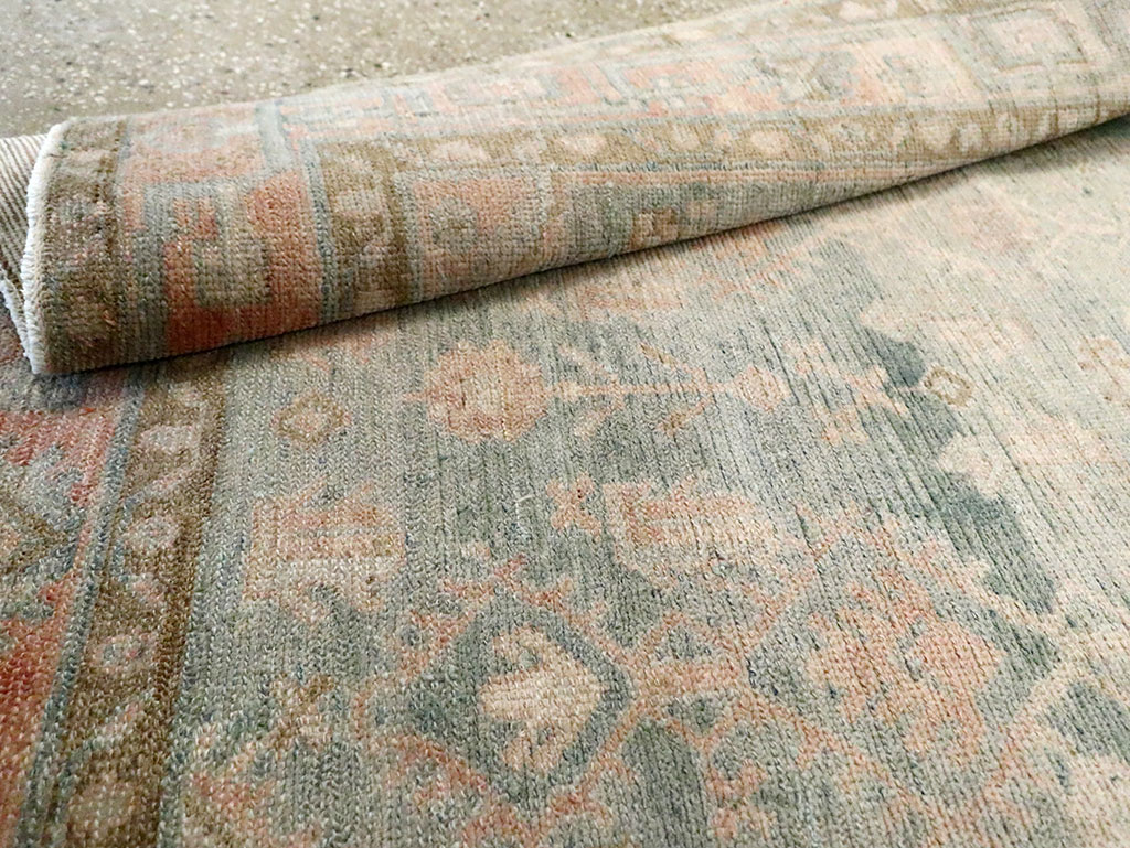 Vintage Persian Malayer Accent Rug, No.29968 - Galerie Shabab